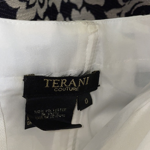 TERANI COUTURE custom made dress. Worn once. - Picture 5 of 6
